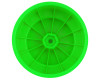DE Racing Speedline Plus Short Course Wheels (Green (4) 12mm Hex (Associated SC5M/SC10) DER-PS4-AG